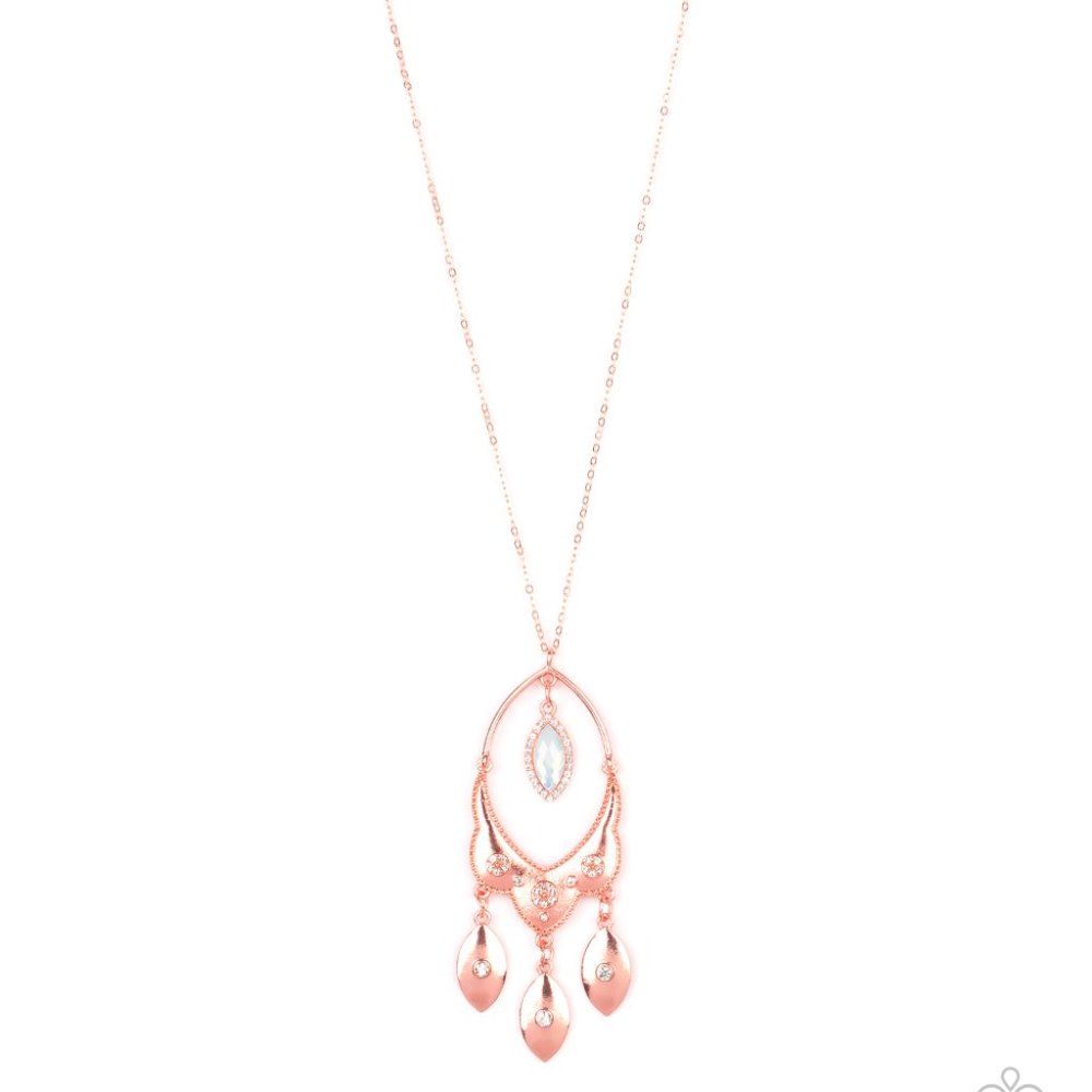 Royal Iridescence - Copper Necklace